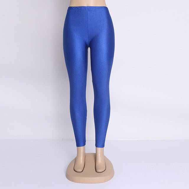 Fluorescent Color Women Leggings