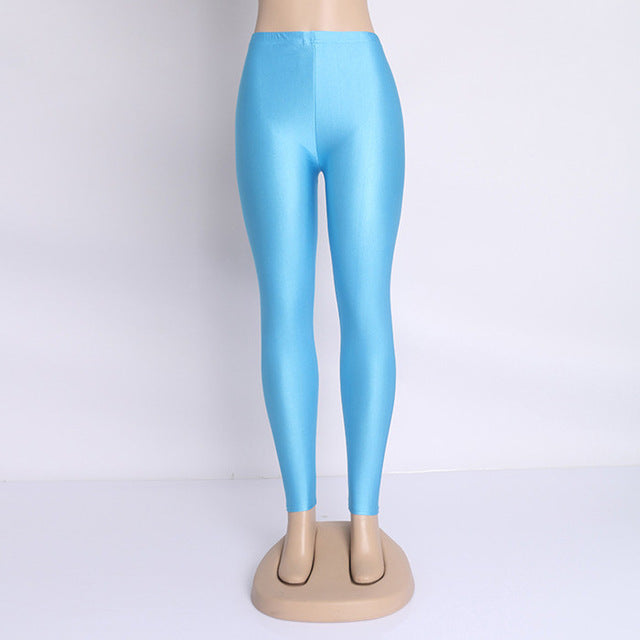 Fluorescent Color Women Leggings
