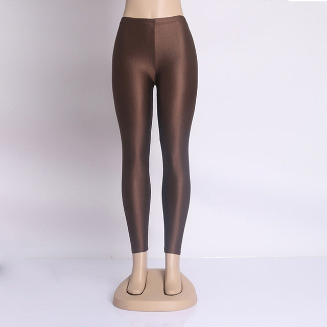 Fluorescent Color Women Leggings