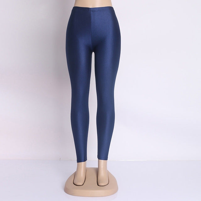 Fluorescent Color Women Leggings