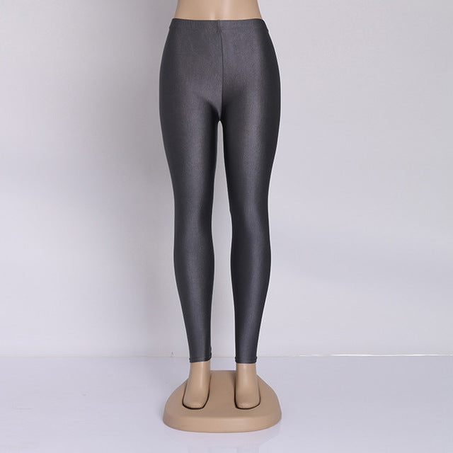 Fluorescent Color Women Leggings