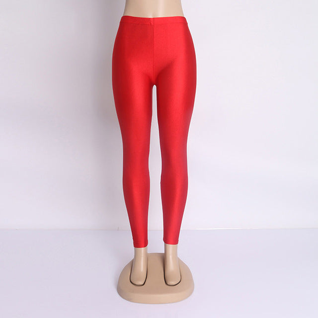 Fluorescent Color Women Leggings