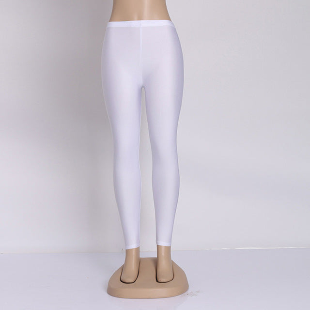 Fluorescent Color Women Leggings
