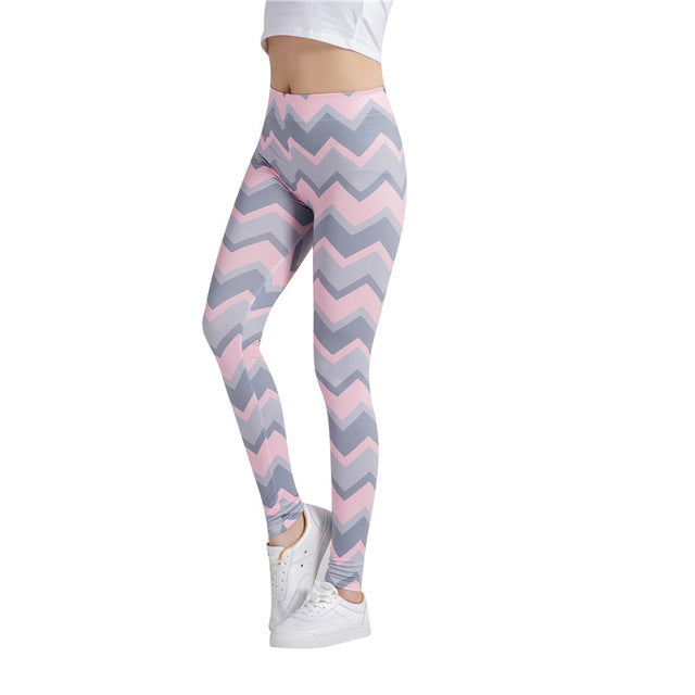 Stripe Leggings for Women