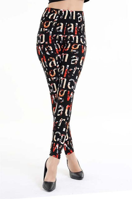 Women Print Fashion Leggings