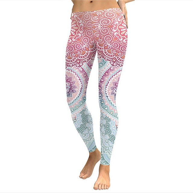 Black Blue Women leggings