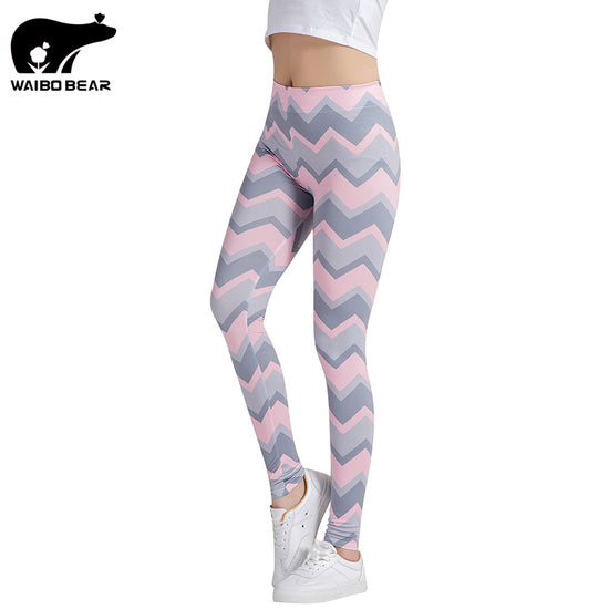 Stripe Leggings for Women